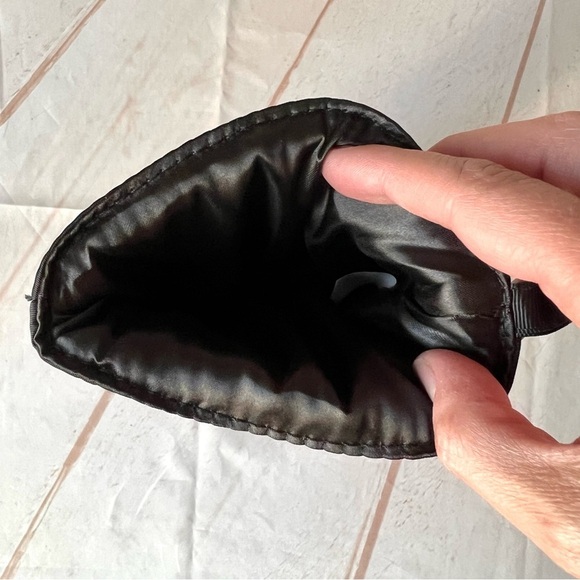 MAC Cosmetics Black Satin Bow Christmas Stocking - Picture 5 of 5